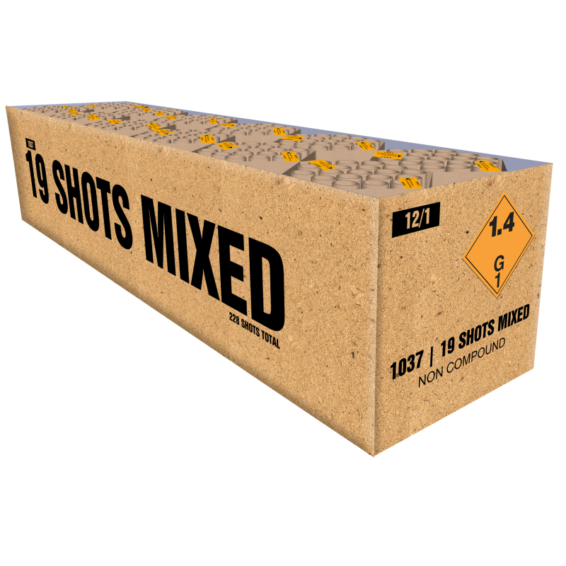 Assortiment Box 12x19 shots