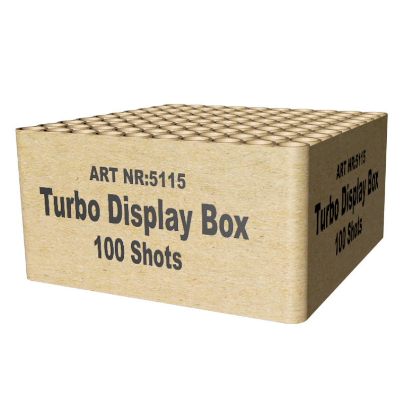 100 shots turbo display